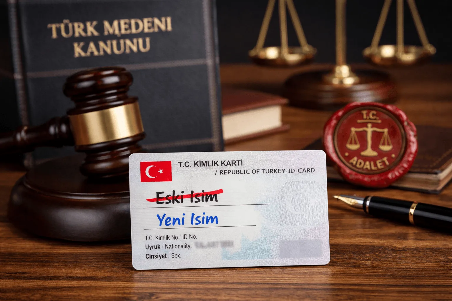 isim değiştirme ve soyadı değişikliği