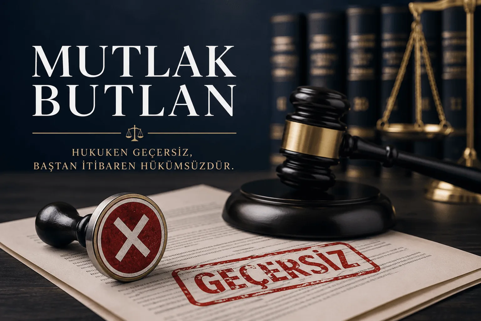 Mutlak Butlan (Kesin Hükümsüzlük)